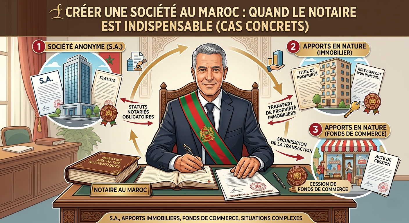 l’avenir du notariat au maroc : modernisation et défis