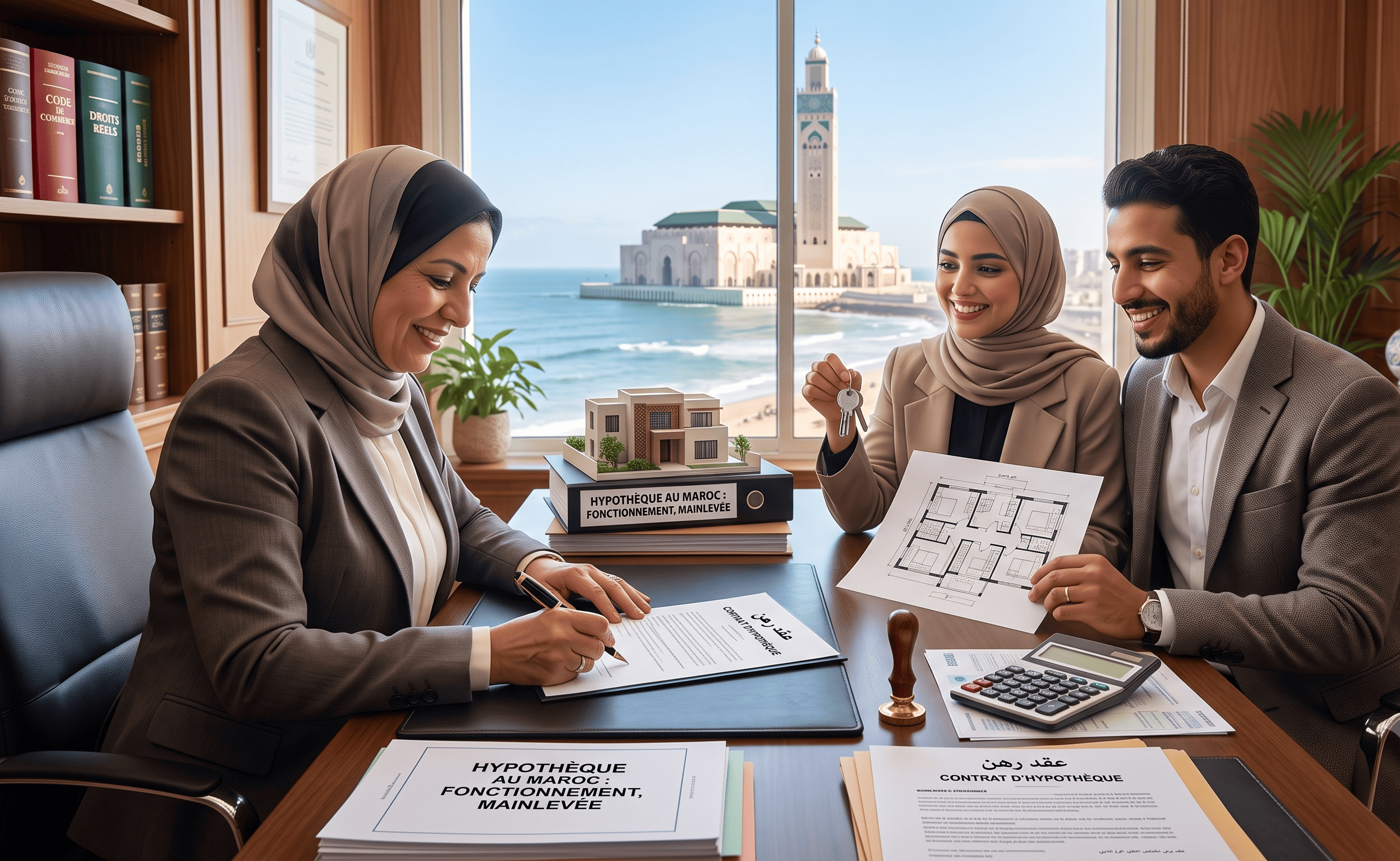 hypothèque au maroc : fonctionnement, mainlevée, délais et coûts